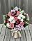 Букет цветов из: Альстромерии, Гвоздики, Розы и Хризантемы в Кандрах