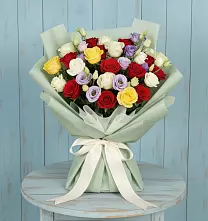 Букет цветов из:  Розы в Кандрах
