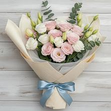 Букет цветов из:  Лизиантусы #REPLACE_PRED# Кандрах