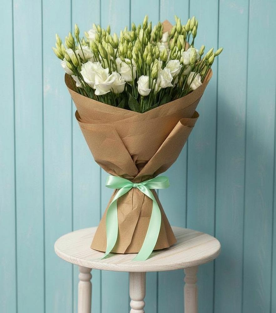 Букет цветов из: Лизиантусы в Кандрах