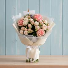 Букет цветов из:  Розы #REPLACE_PRED# Кандрах